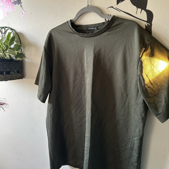 Blue and Green Lined Tees - Picture 6 of 9